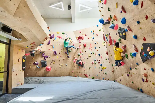 Varun & Viraj Climbing