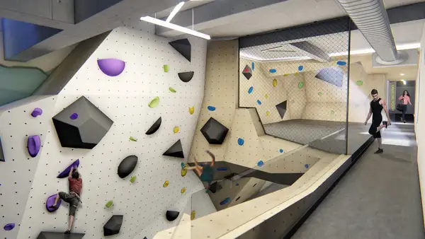 Slabs, caves, and everything in between! The lower floor will even have some scary/fun top-outs | Awash with natural light it’s going to be heavenly down here.
