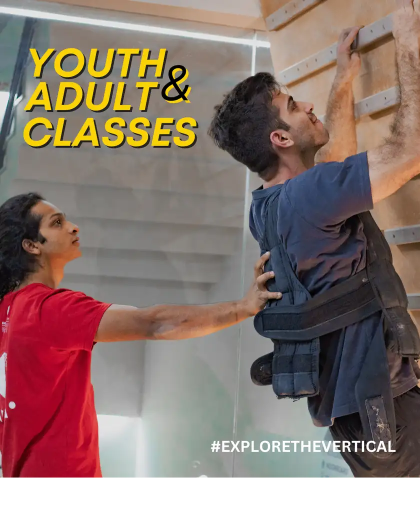 Youth and adult climbing classes at BoulderBox