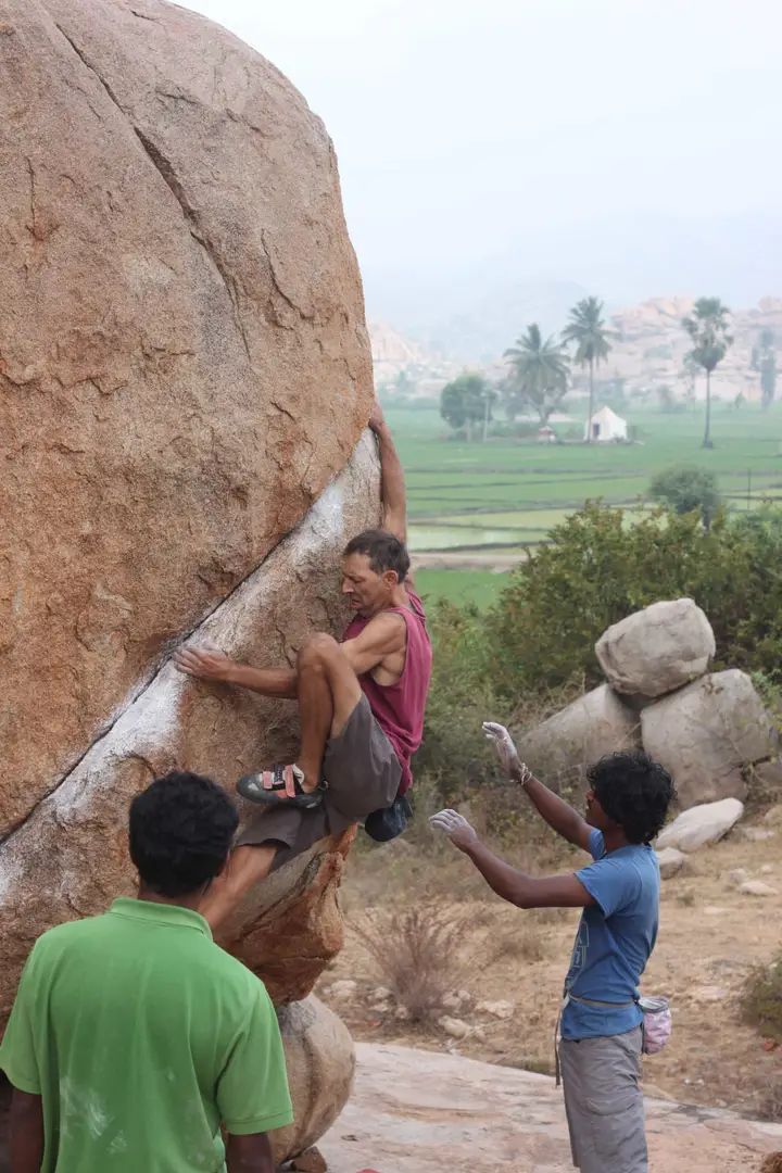 Hari Vierroth had been visiting and climbing in India since 1992