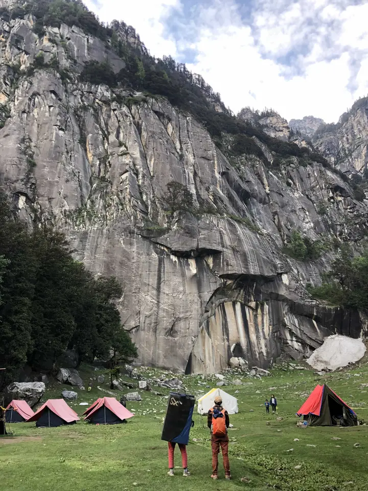 Sethan is not just all about Bouldering. There are some big walls out there. PC: Yadu Bhageria